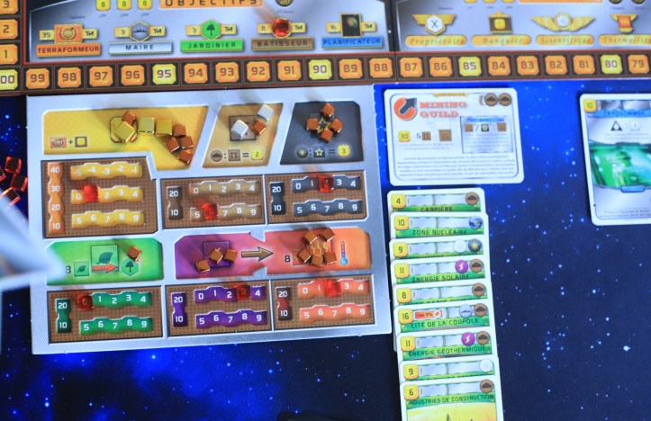 Terraforming mars plateau joueur